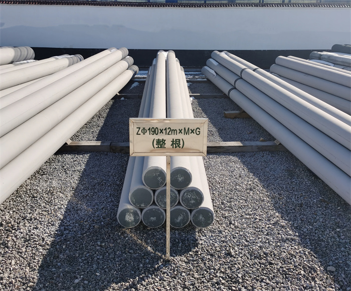 三山190×12米钢筋混凝土水泥电线杆